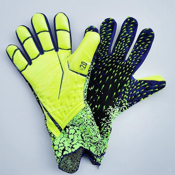 Målvaktshandskar Fotbollshandskar GRÖN STORLEK 6 grön green size 6
