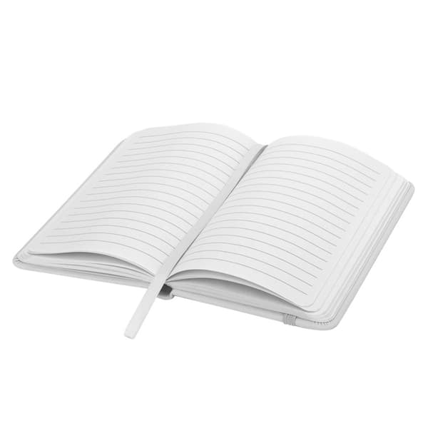 Bullet Spectrum A6 Notesbog 14 x 9 x 1,2 cm Hvid Hvid White 14 x 9 x 1.2 cm