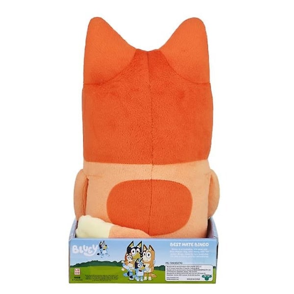 Bluey Bästa Vän Bingo Extra Stor 45cm Plysch Officiell Samlarobjekt Söt Jumbo Mjuk Leksak [DB][GP]