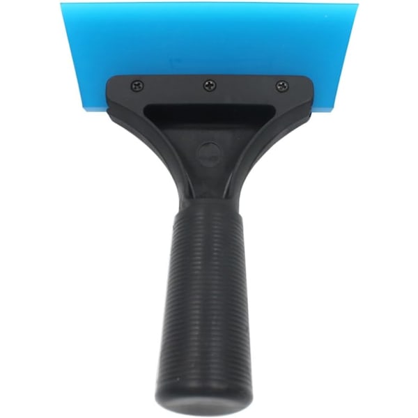(Blå) 2-pakks Silikon Squeegee, Gummiskrape for Bilvinduer/C