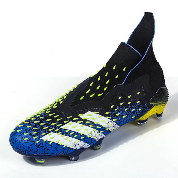 Fotballsko Herr Assassin 15 Lavprofil TF Broken Nails Barn Match Treningssko Ag Lange Nagler Kunstgras Leder Fotballsko Blå Blue 40
