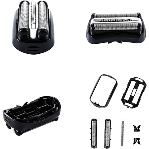 32B S3 Erstatningshode Kompatibelt med Braun Series 3 Elektriske Barbermaskiner