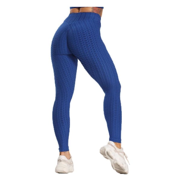 Tights Leggings med Tie Dye-mønster Blå blue m