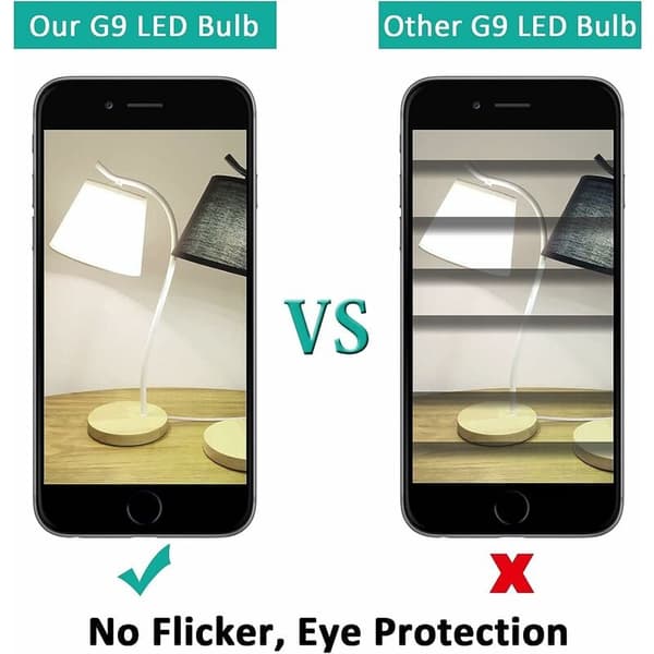 G9 LED-lampa 5W 4000K Neutralvit - 10-pack för inomhusbelysning