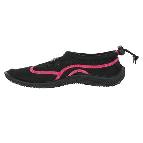 Trespass Paddle Aqua Badskor för Vuxna Unisex 6 UK Svart/Hallon Black/Raspberry Black/Raspberry 6 UK
