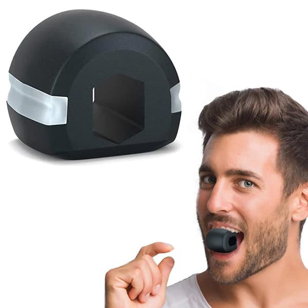 Kæbetræner / Jawline Exerciser - Træning til kæbemusklerne black