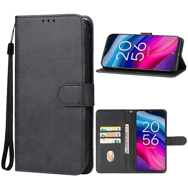 Läderfodral för TCL 505 (YJD) Black