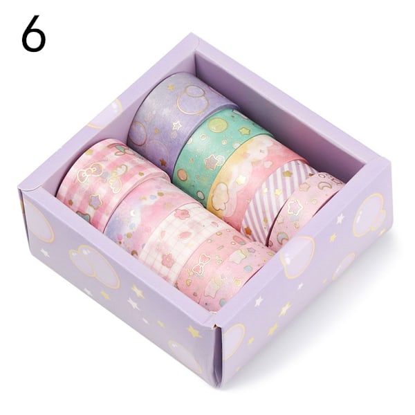 Dekoratiivinen itseliimautuva teippi Scrapbooking-tarra 6 6