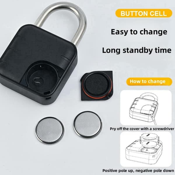 Keyless Combination Lock, 6-Digit Code Lock for Outdoor Use, Easy-to-Use Lock with Code for Gym and School Locker, F