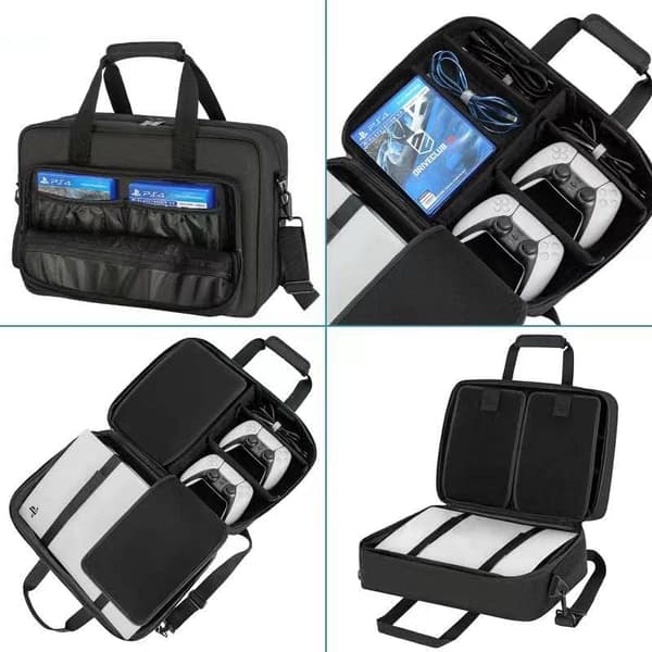 Console Travel Case Compatible with PS5/PS4/Playstation 5/PS5 Digital Edition