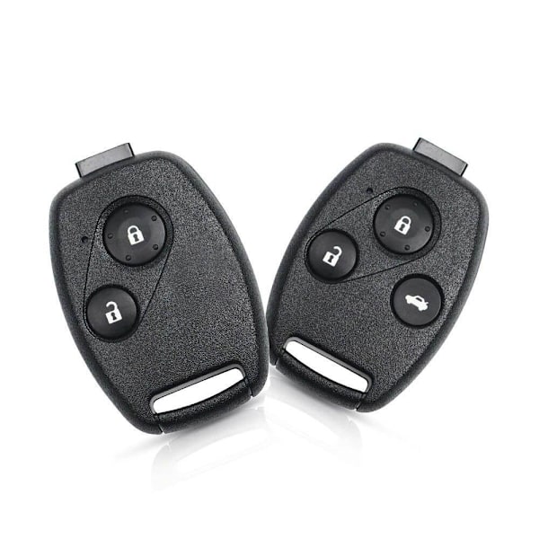 3/2 Knappar Fjärrkontroll Knappdyna för Honda Svart Black 2 buttons