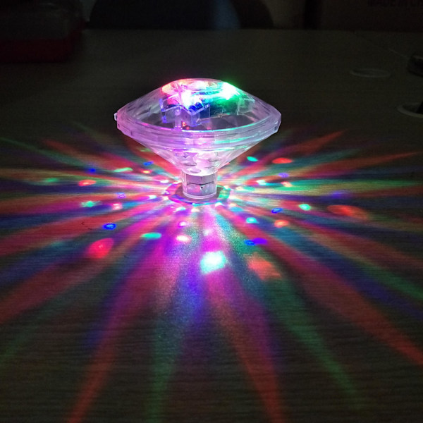 Flytende LED-bassenglys for badekar, diskotek, dam, svømmebasseng, badeleker, 7 moduser, assorterte farger, batteridrevet