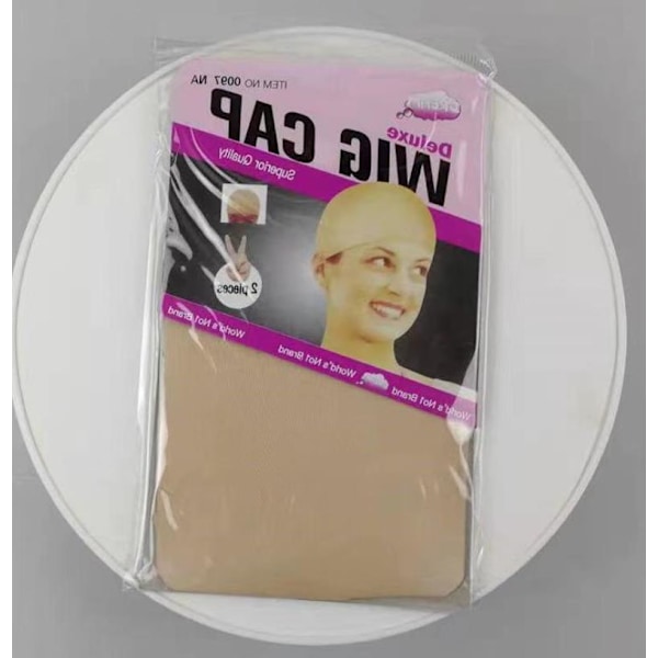 6 stk parykkhetter for menn og kvinner (Nude)