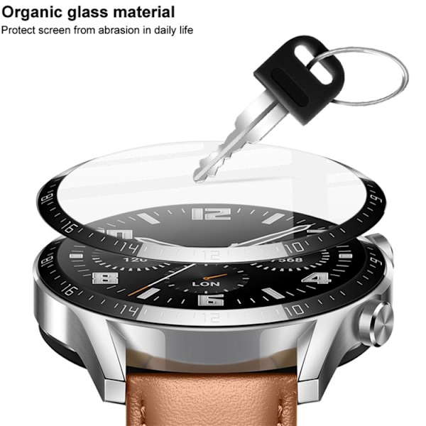 3-pakning for Garmin Venu klokke buet 3D myk film fullskjerm komposittmateriale film