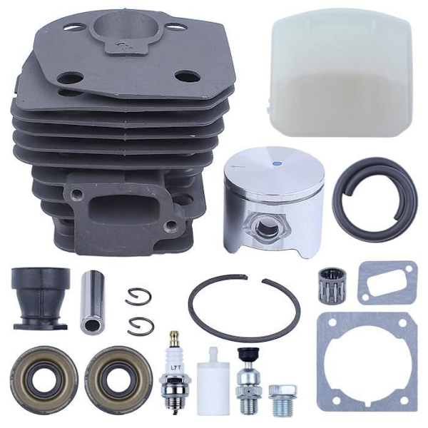 44mm Sylinderstempelsett Kompatibelt Med Nållager Kompatibelt Med Husqvarna 346xp 350 351 353 Motorsag Hg