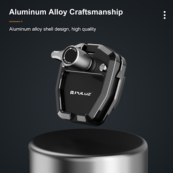 Moottoripyörän tuulilasin toimintakameran kiinnityspuristin GoPro Hero12 Black / DJI Osmo Action 4 / Insta360 X4 / Ace Pro ja muille toimintakameroille