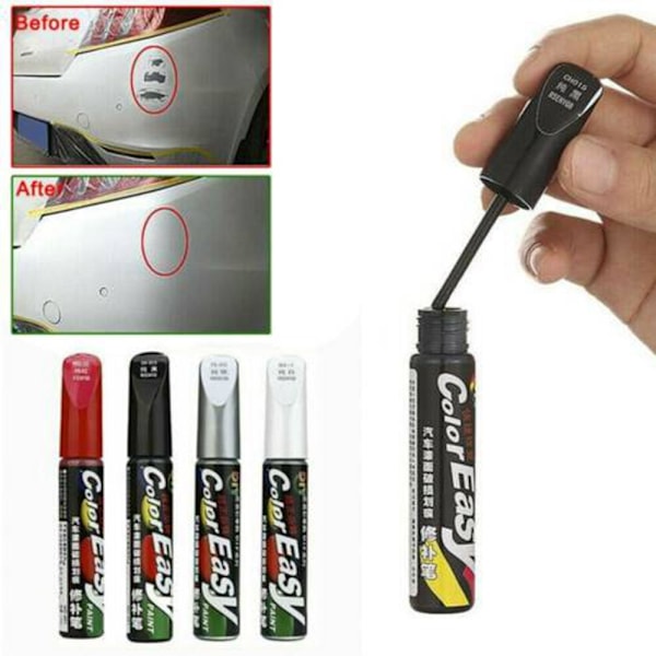 Billack Fix Penna Automatisk Lackreparationspensel SILVER silver