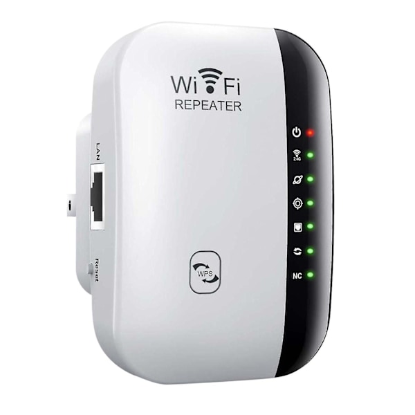 Wifi-förstärkare Signal Booster Trådlöst Internet Lång Räckvidd Amplifier - Vit - Perfet