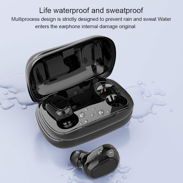 Bluetooth-kuulokkeet, in-ear, urheilu, langaton headset, Nakeey L21 Bluetooth 5.0 stereoäänentoisto, langattomat Bluetooth-kuulokkeet