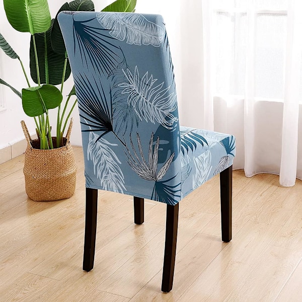 4-pack stretchöverdrag, universal tvättbar stolvik