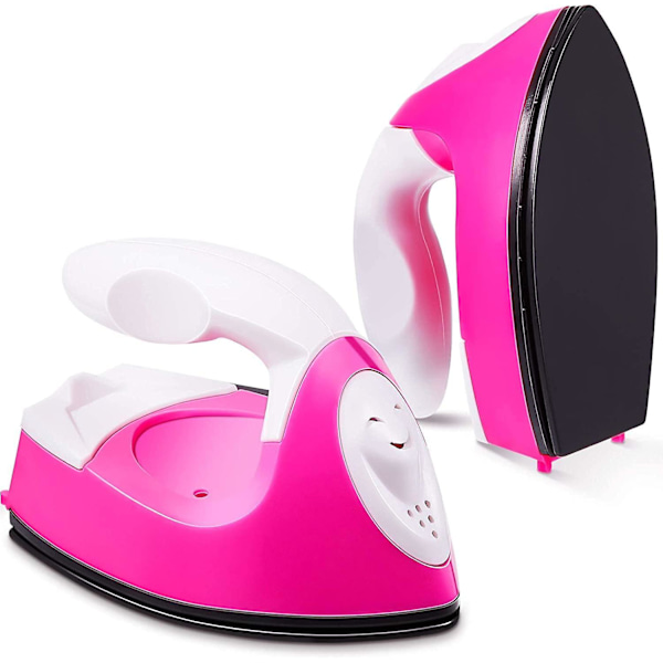 Mini Värmepressmaskin Mini Elektrisk Strykjärn Bärbar Praktisk Värmepress Mini Strykjärn med Laddningsbas AC