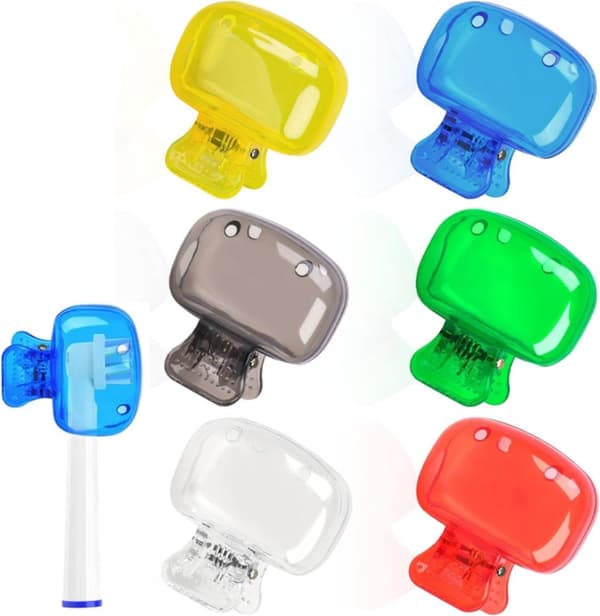 Electric Toothbrush Protective Cover - 6 Pieces - Toothbrush Holder - Toothbrush Head Protective Cover - Toothbrush Head Protector