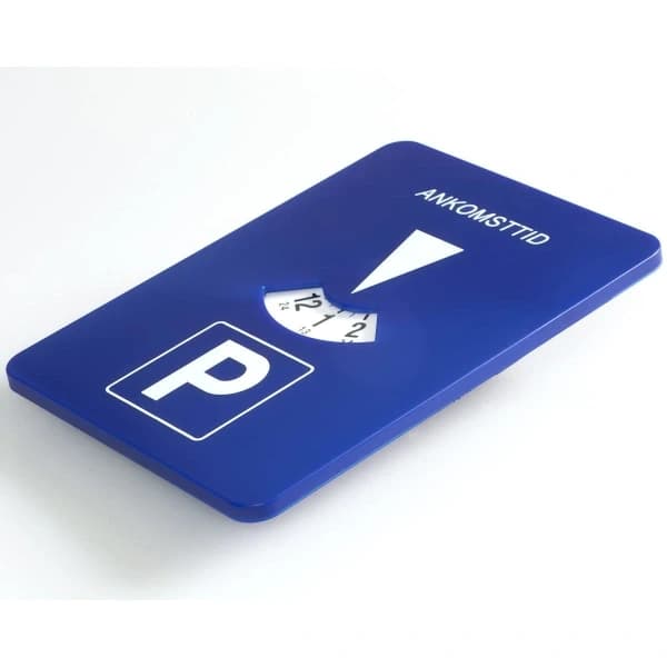 Automatisk parkeringsskive altid til tiden Blå
