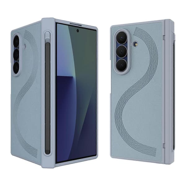 VIETAO Cool Pro Series Privacy Tempered Glass Full Coverage Protective Phone Case Gre Grey For Samsung Galaxy Z Fold6 5G