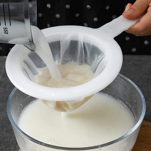 Finsiktsett for soyamelk, kaffe og yoghurt - 3 størrelser 3pcs