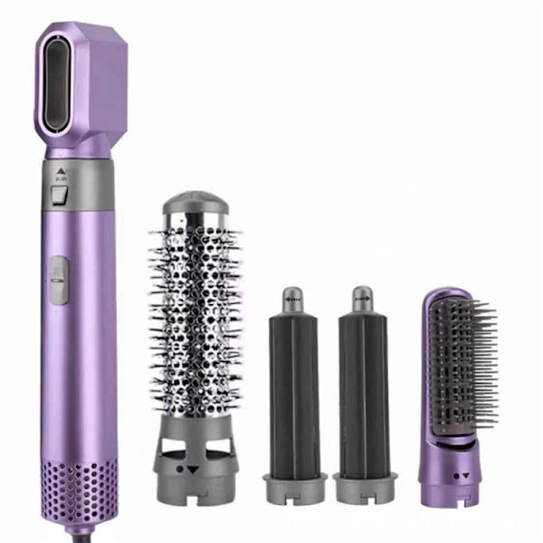 Air Styler - Professionellt 5-i-1 Multifunktionellt Hårstylingsverktyg PURPLE