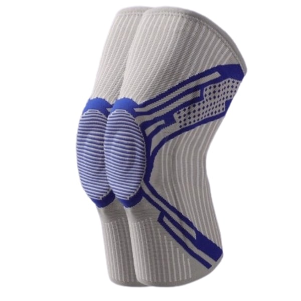 Knæbeskyttere til mænd og kvinder 7 mm kompressionsknæbeskyttere fodbold volleyball håndbold sports knæbeskyttere Style 8 XL