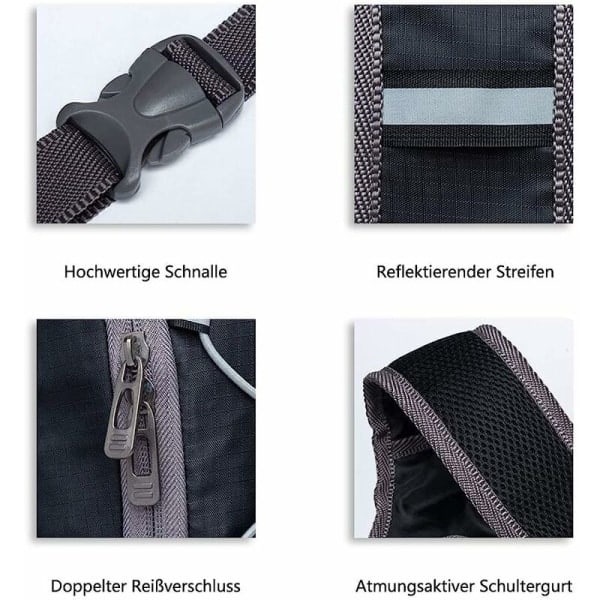 Pyöräilyreppu Vedenkestävä reppu Ultralevy urheilureppu pyöräilyyn, juoksuun, retkeilyyn