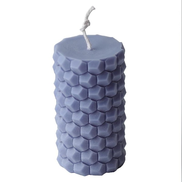 Lysformer Lys Stearinlys DIY Støbeforme i Silikon lz22018 sylindrisk honeycomb