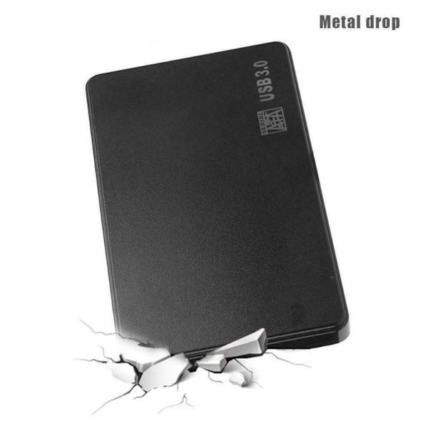 USB3.0/2.0 SATA 2.5\" Hårddisk Extern Kabinett Hårddiskbox blackB B