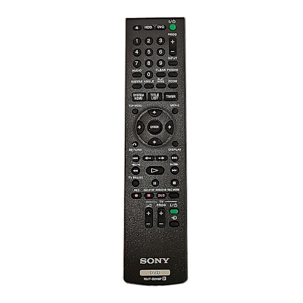 RMT-D249P Fjernkontroll for Sony DVD RDR-AT100 RDR-AT200 RDR-HX680 HX780