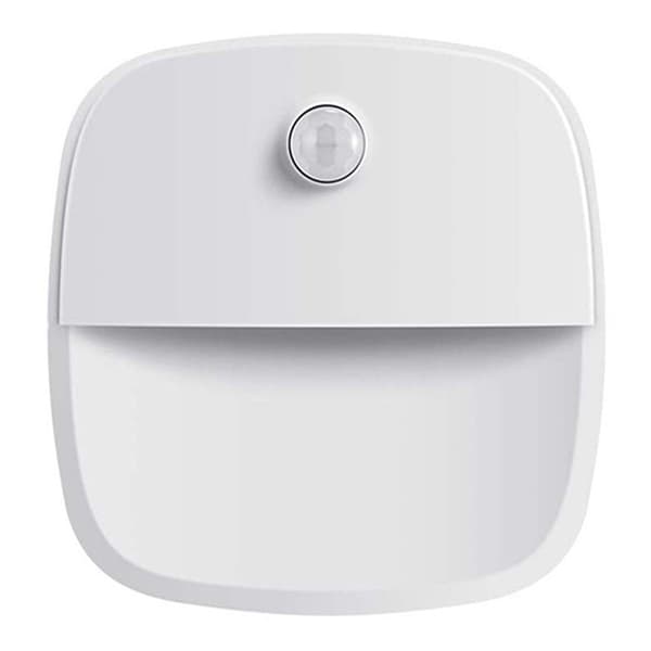 6-pack intelligent LED-nattlampa med rörelsesensor, varmvitt ljus