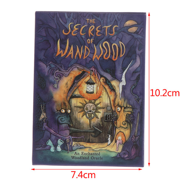 Wandwoods-salaiset Oracle-kortit oppaalla ennustuksiin
