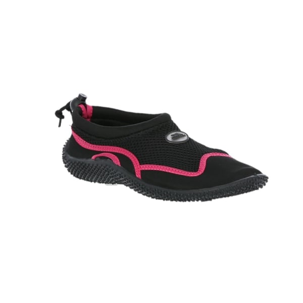 Trespass Voksen Unisex Paddle Aqua Badesko 9 UK Sort/Hindbær Black/Raspberry Black/Raspberry 9 UK