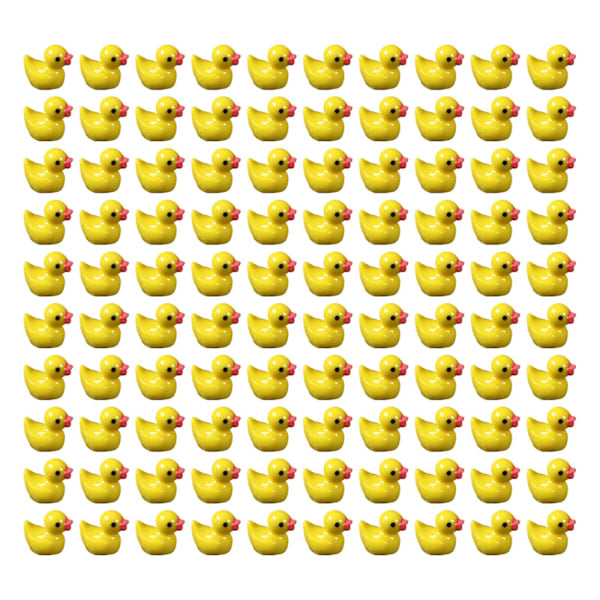 100/200 st Mini Gummi Ankor Miniatyr Harts Ankor Gul Tiny D 200pcs yellow 200pcs
