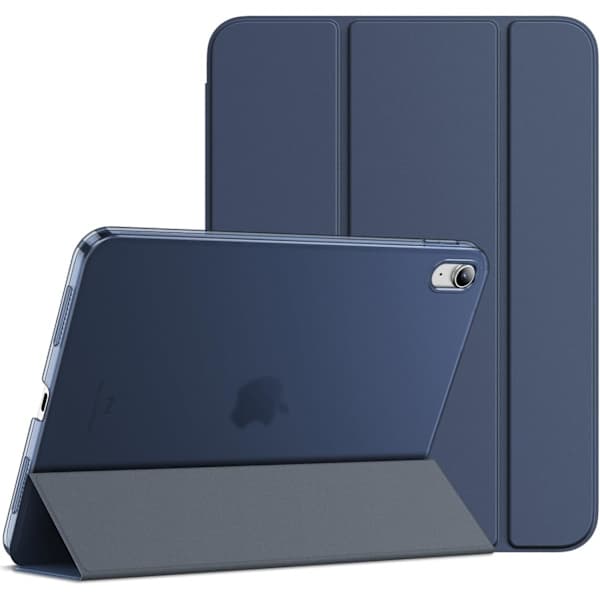 Hårt stativfodral för iPad 11:e/10:e generationen med automatisk väckning/sömn [GPA] Dimmig Grön