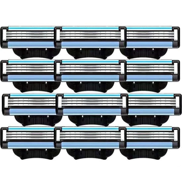 20-pack Mach 3 Rakblad, Manuella, för Män