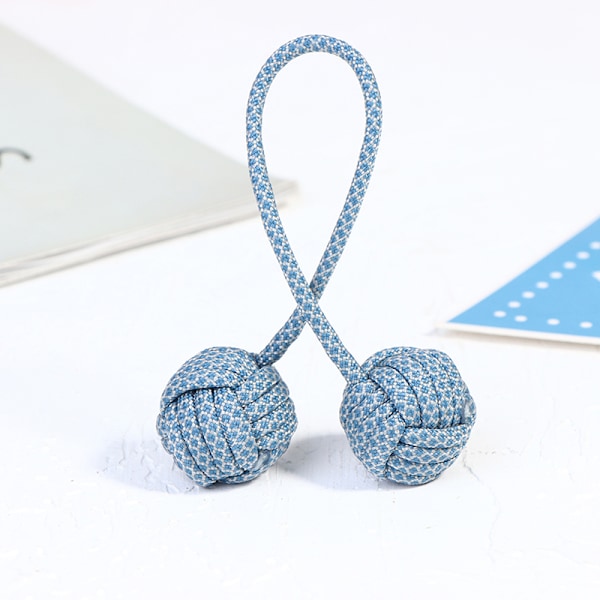 Begleri Kuler Fingerferdighet Paracord Stress Ekstreme Fingerleker Light blue