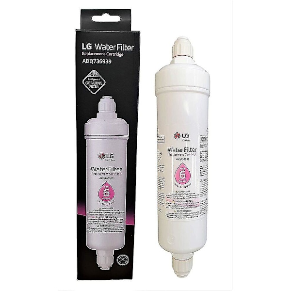 LG ADQ73693901 Vandfilter til LG Køleskabe ADQ736939 Køleskabsfilter Eksternt