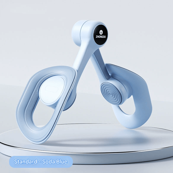Aurora Bäckenbottentränare 2025 Uppgraderad 360° Rotation Glute Trainer Basic Utan Räkning Blue