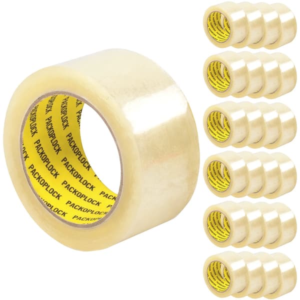 High Adhesion Packing Tape for Cartons and Packaging - 50mm x 66m 5400 24-Pack