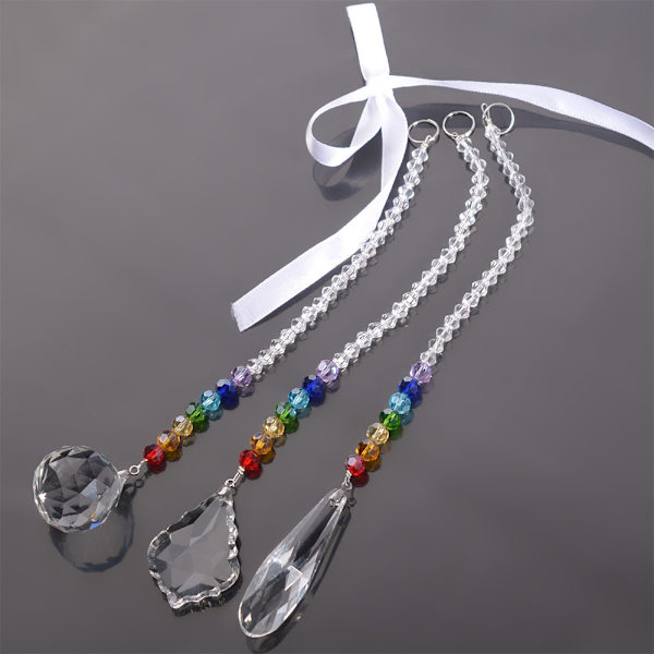 Krystallprismekule, Chakra-Hengende Kule Feng Shui Dekorasjon