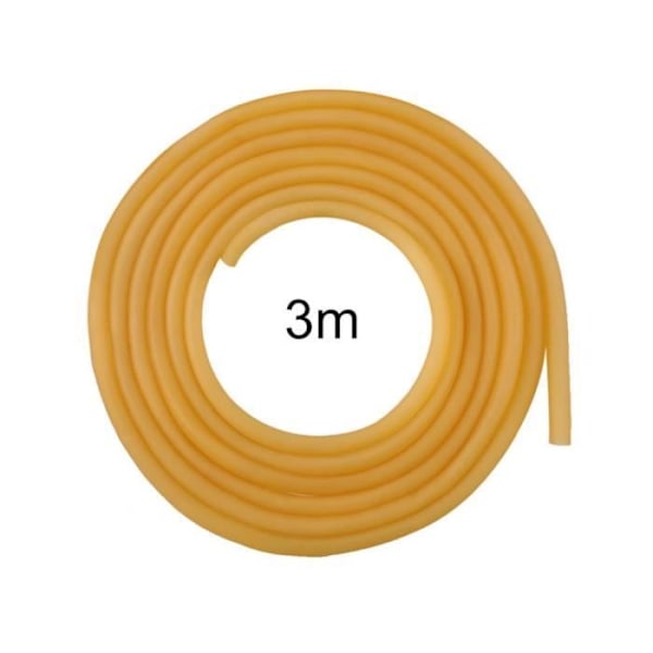 6x9 mm NaturLatex Elastisk Slange til Professionel Slangebøsse til Jagt, Konkurrence eller Tilbehør