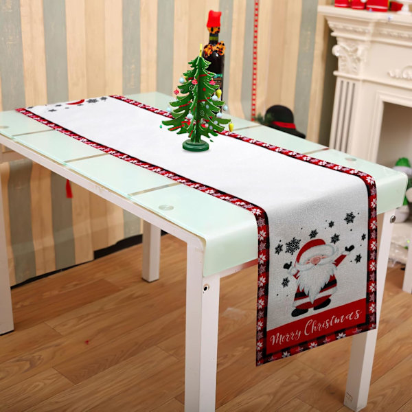 Juleløber i bøffeltern, julepynt, juledekoration, indendørs 33 x 183 cm juledug