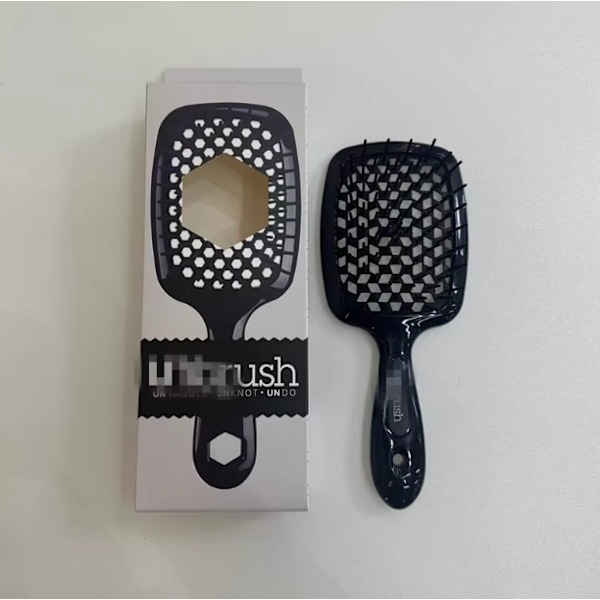 Fhi Heat Unbrush Wet & Dry Ventilerad Trasselfri Hårsborste-w Black