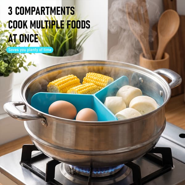 Silikon trekantseparator for tilbehør til airfryer-bolleforing Not provided Black